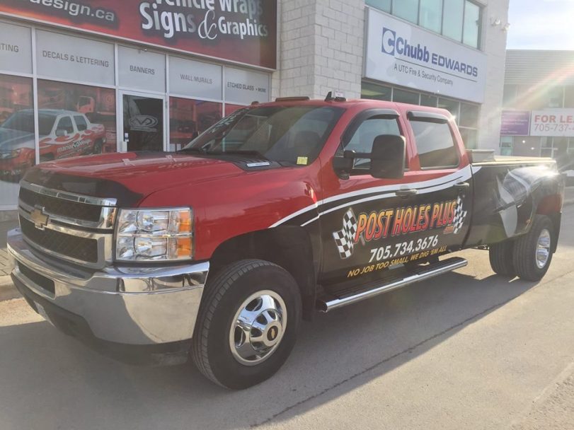 Post Holes Plus™ franchise opportunity promoted in Barrie, Ontario for local entrepreneurs seeking business ownership.